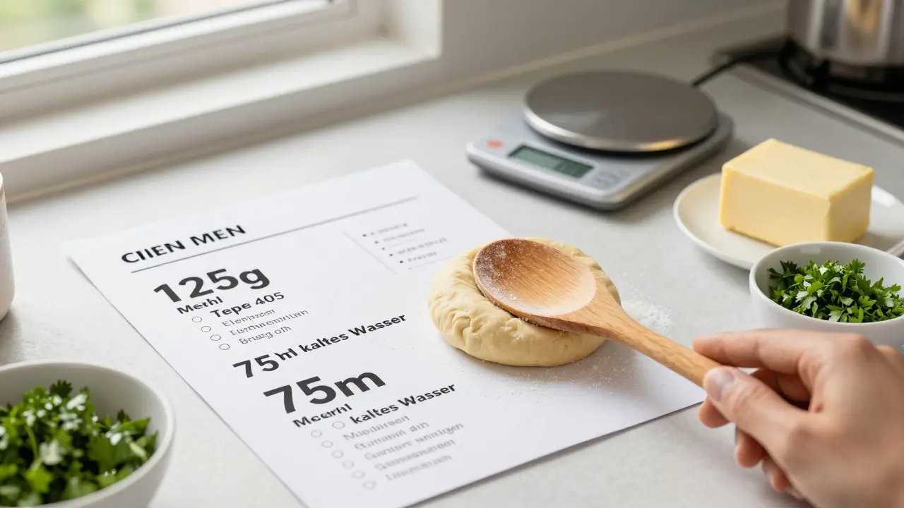 Was ist ein Rezept in der Kochkunst?