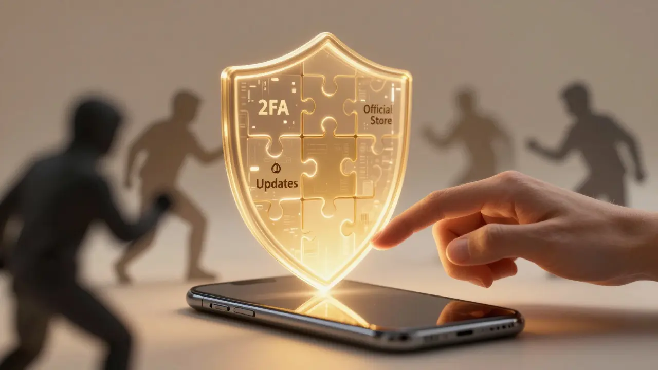 Digitale Schutzschilder gegen Hackerangriffe auf Smartphones