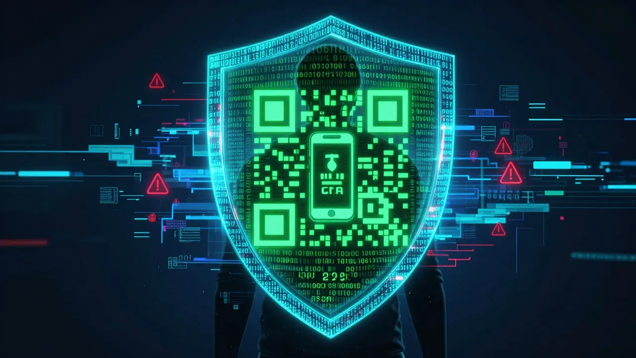 Digitales Schutzschild aus Passwörtern und 2FA-Code blockiert Cyberangriffe vor einem Nutzer