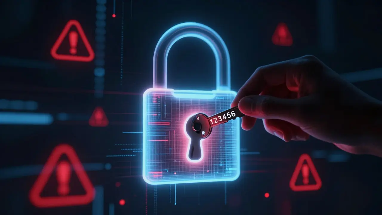 Die meist gehackten Passwörter: Warum '123456' immer noch die Nummer eins ist